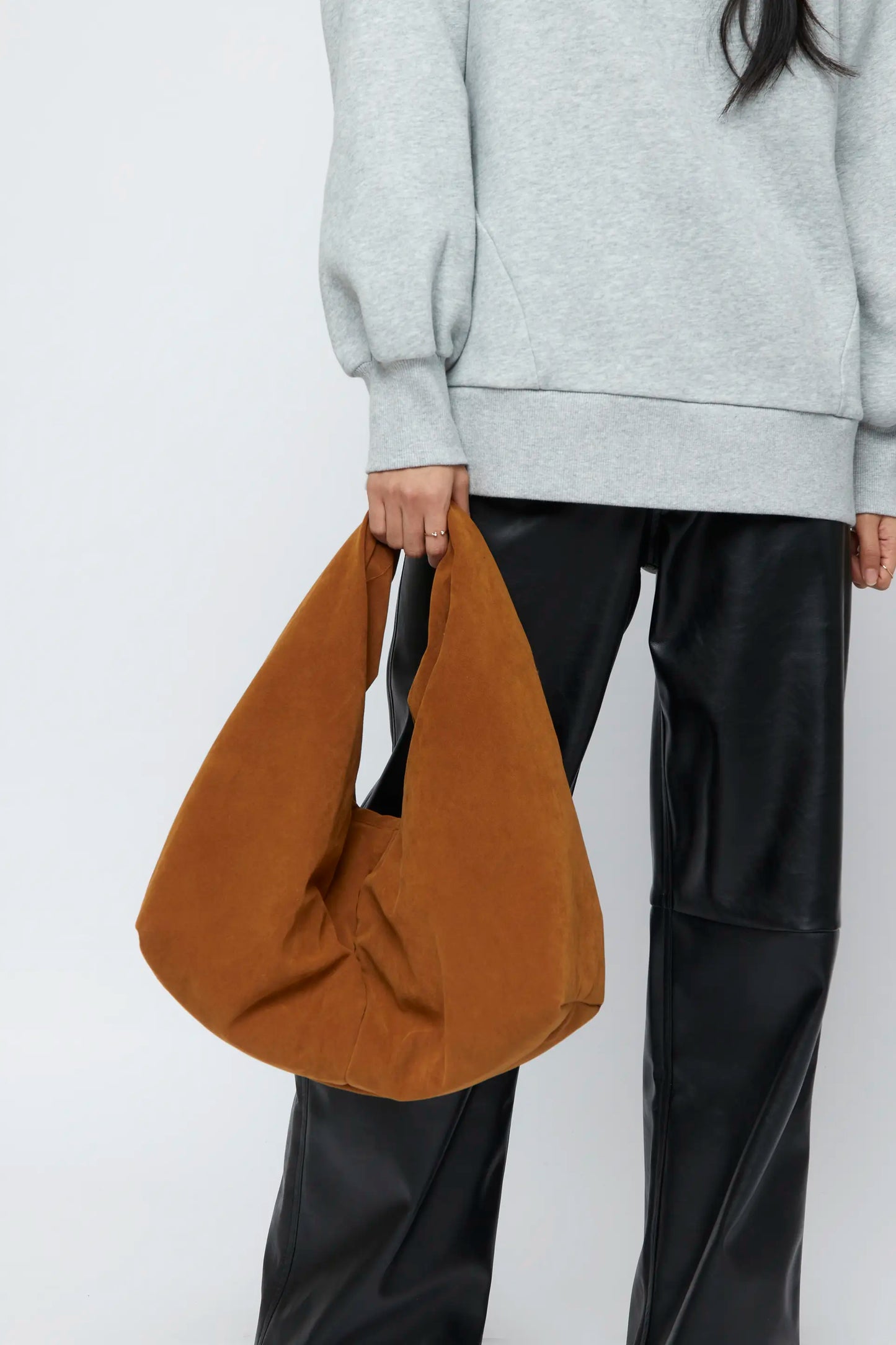 Bolso hombro ante camel