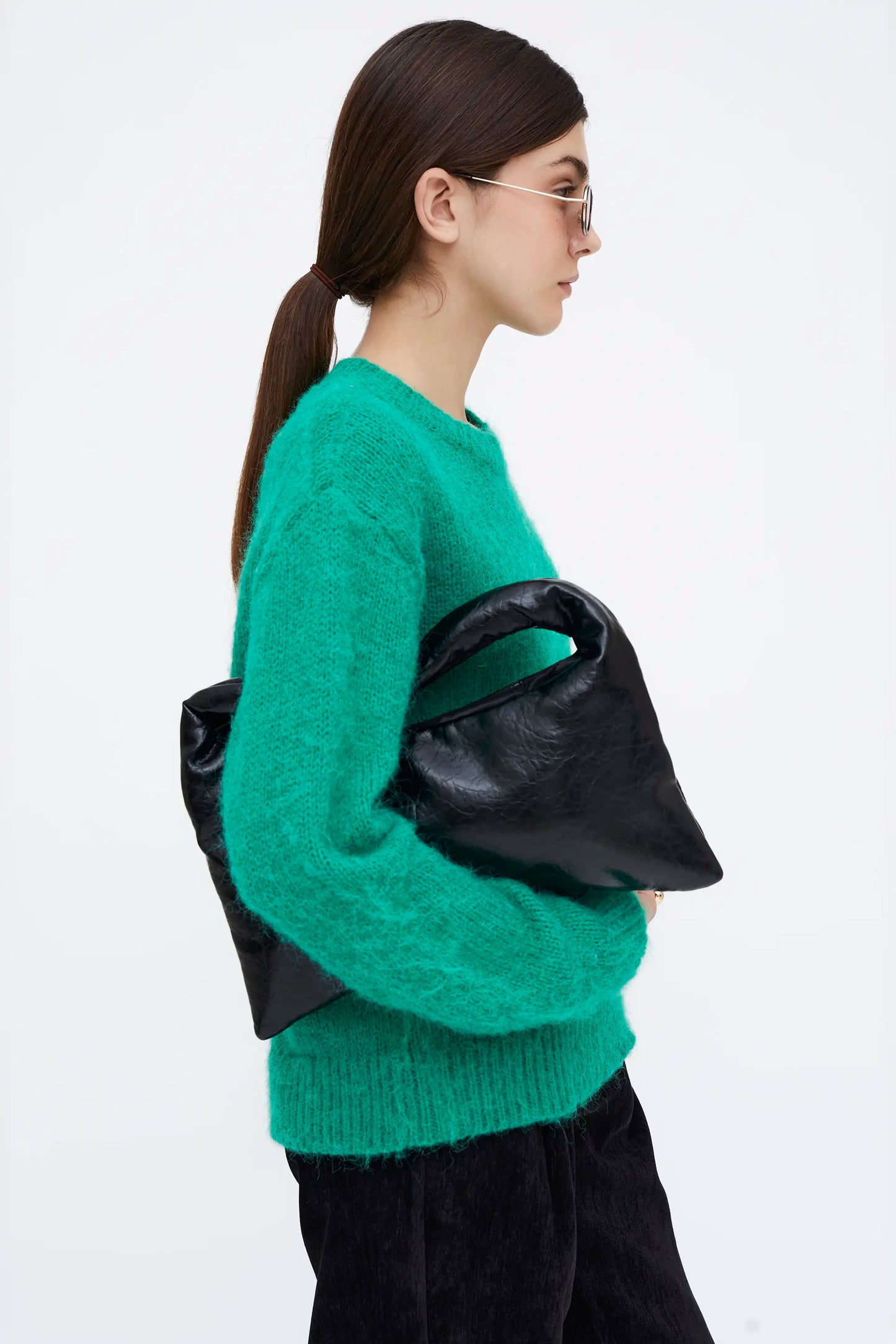 Jersey punto suave verde