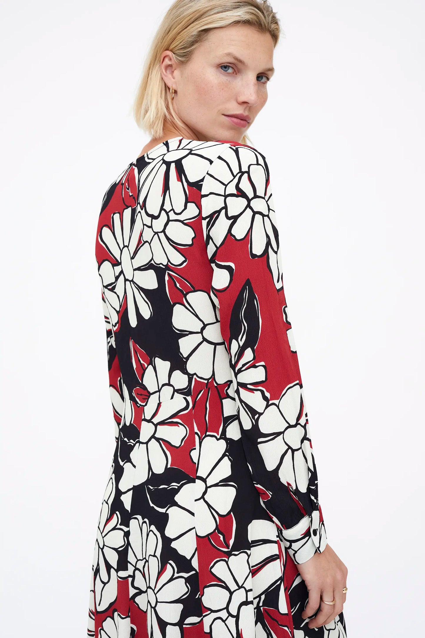 Vestido Midi con estampado Blooming Sunset