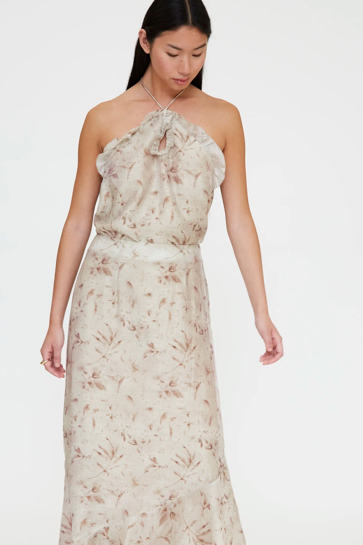 Top con estampado Tie Dye