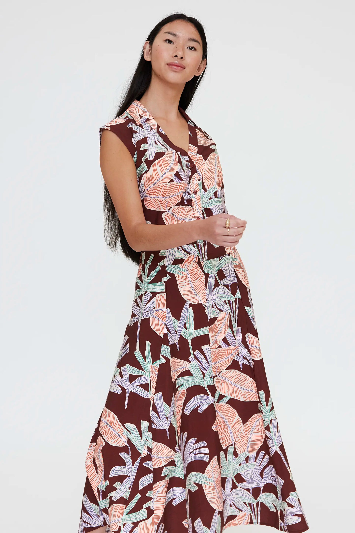 Camisa con estampado Manglar