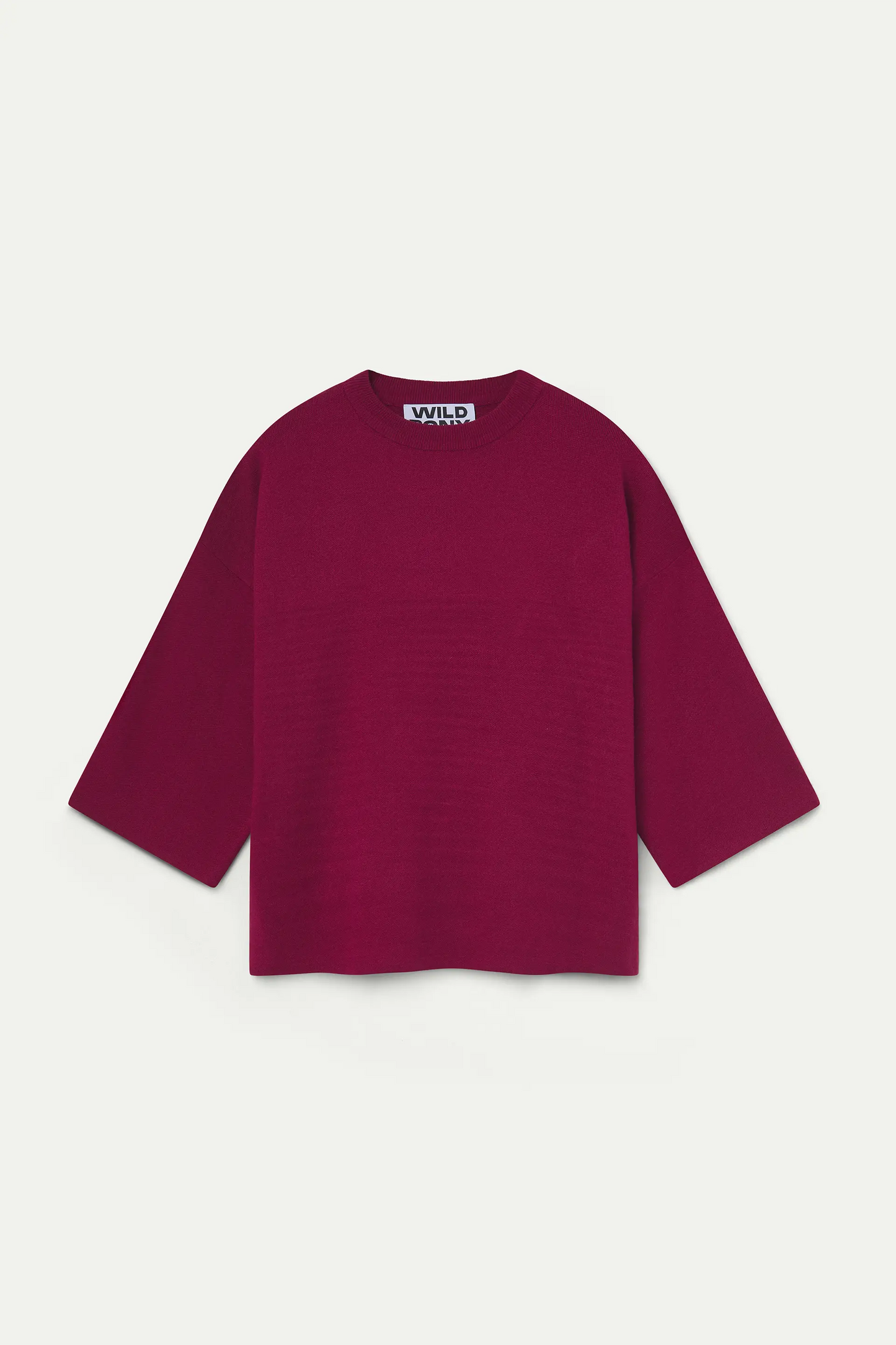 Jersey básico fucsia