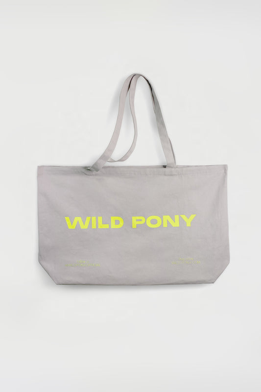 Bolsa tote Wild Pony Gris