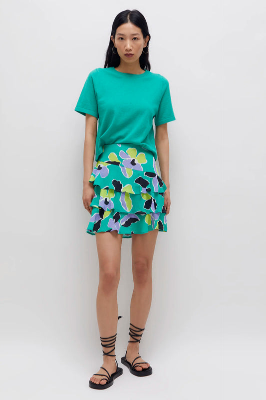 Lassiandra floral short skirt