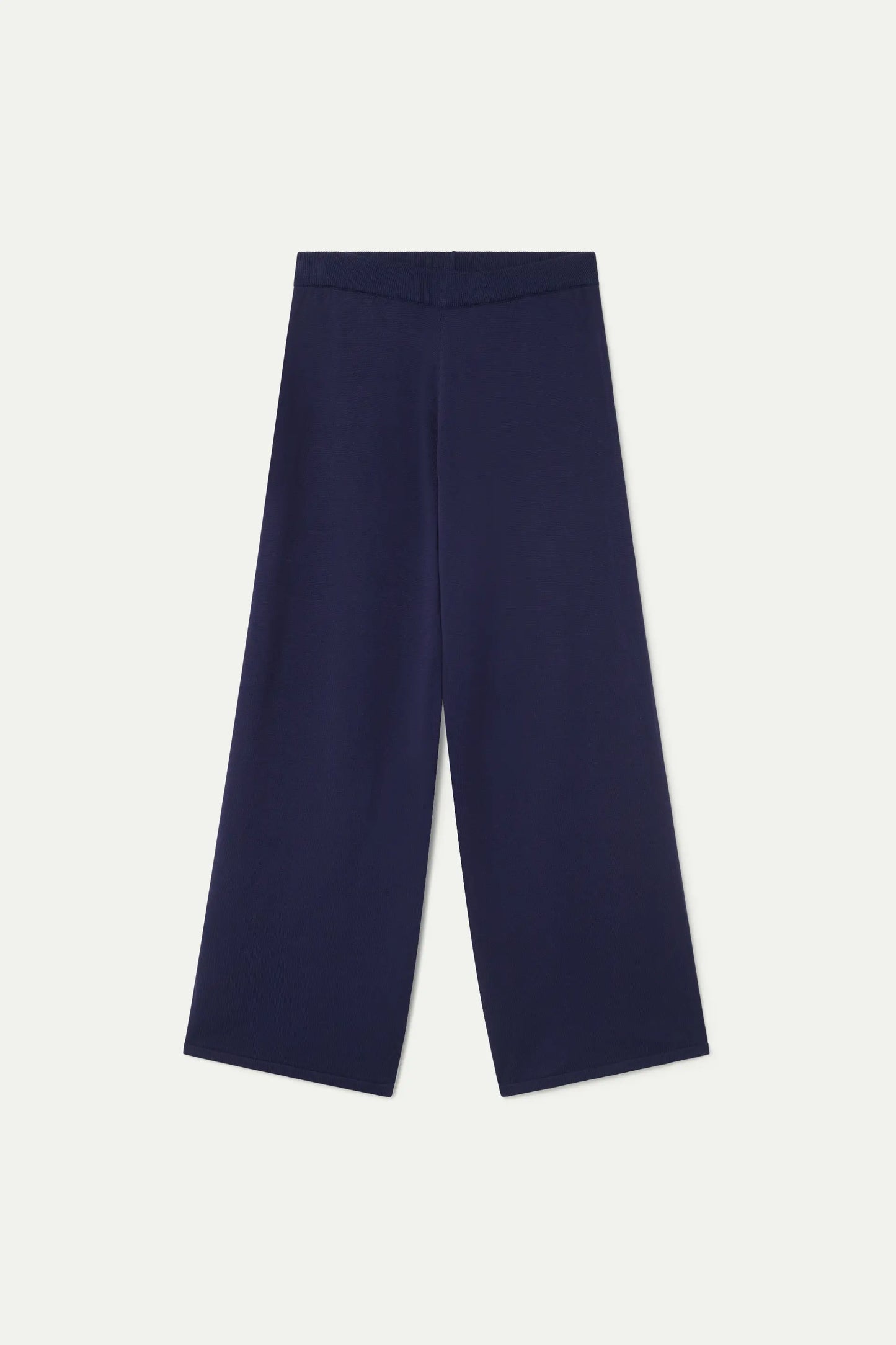 Pantalón punto recto azul