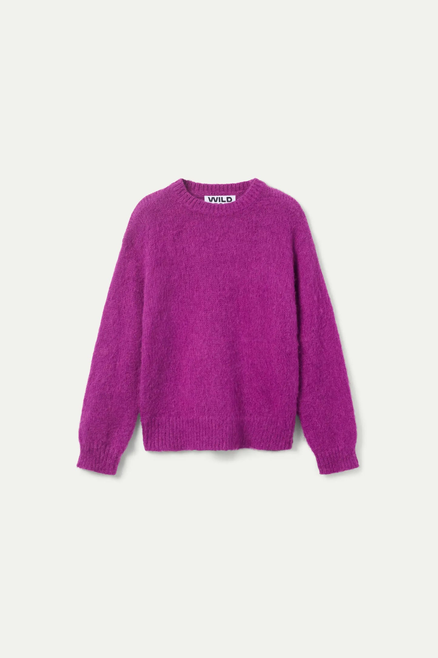 Soft fuchsia knit jersey