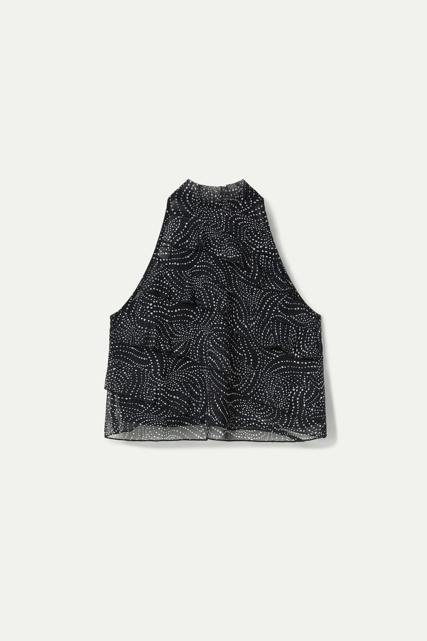 Seura printed halter top