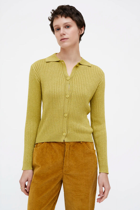 Pistachio knit cardigan