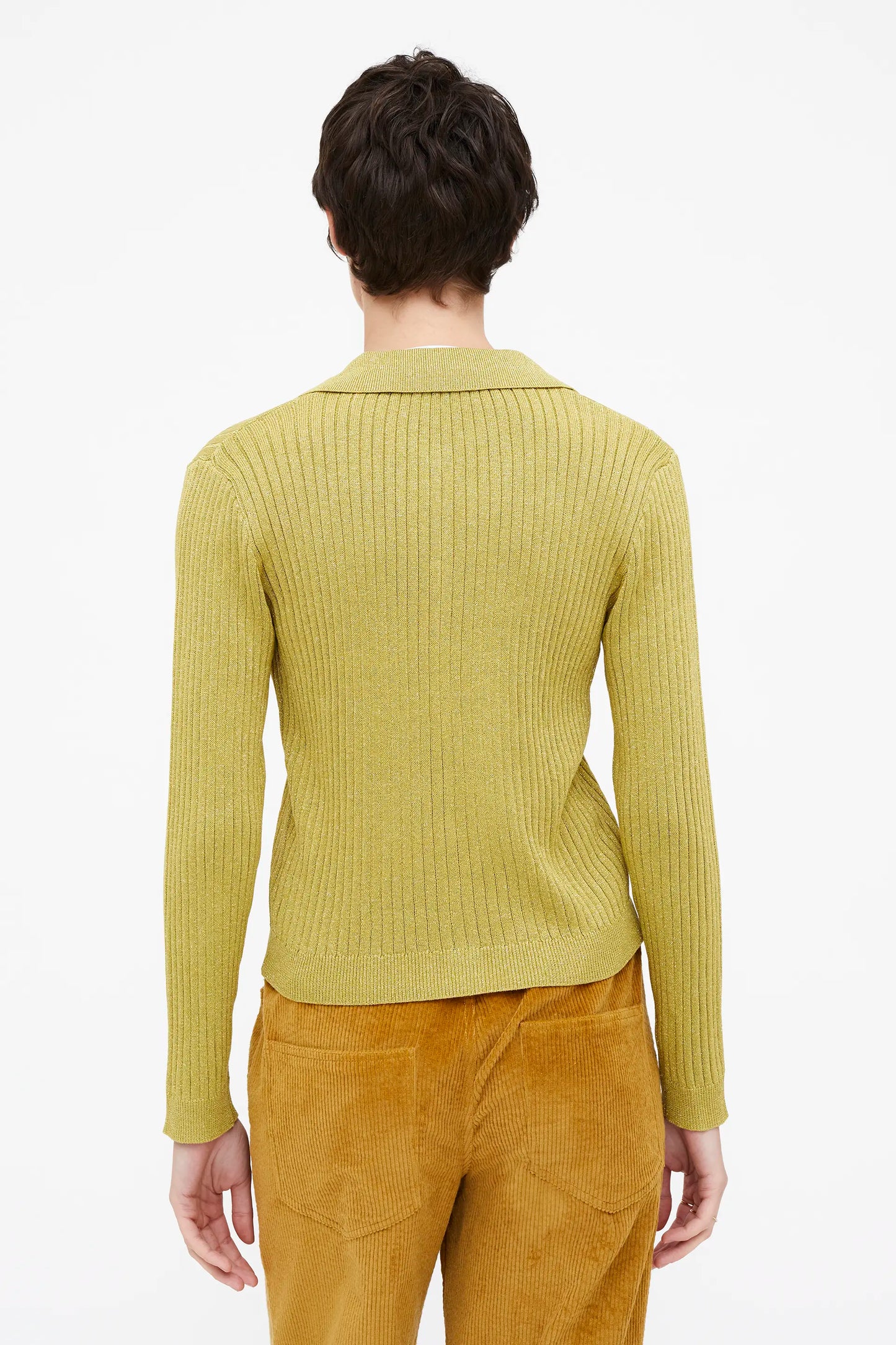 Cárdigan punto pistacho