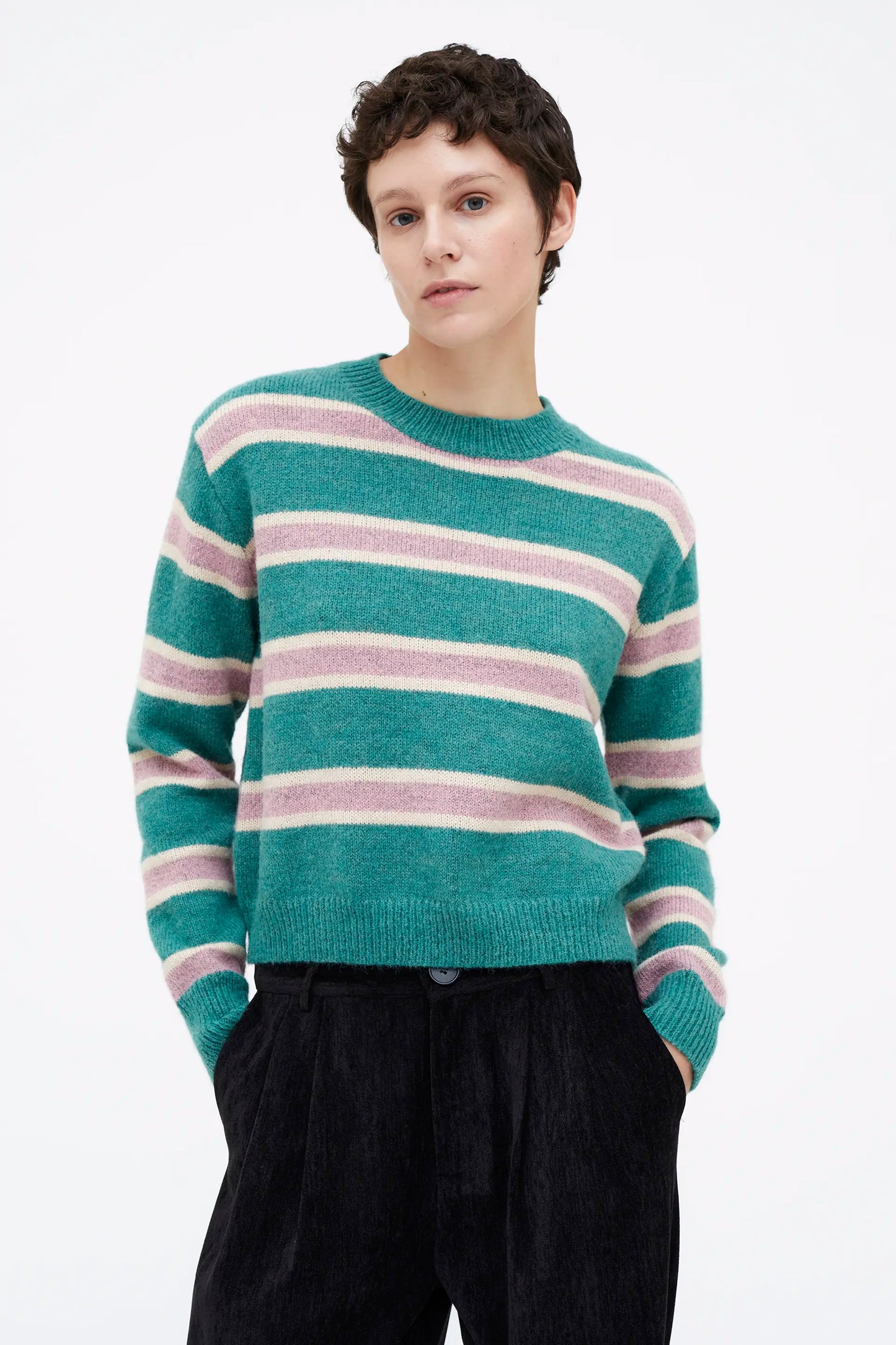 Jersey Jacquard estampado Nebula