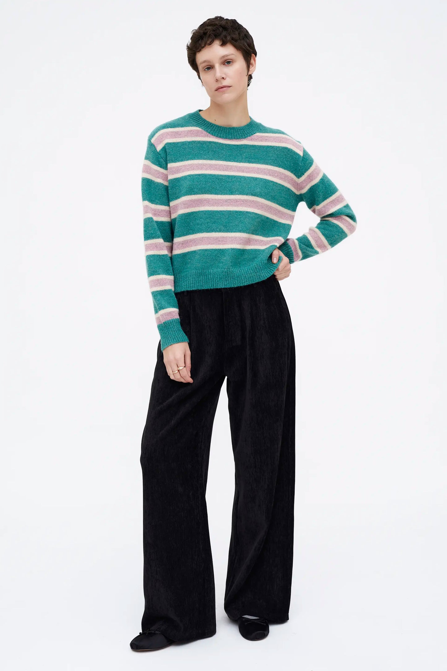 Jersey Jacquard estampado Nebula