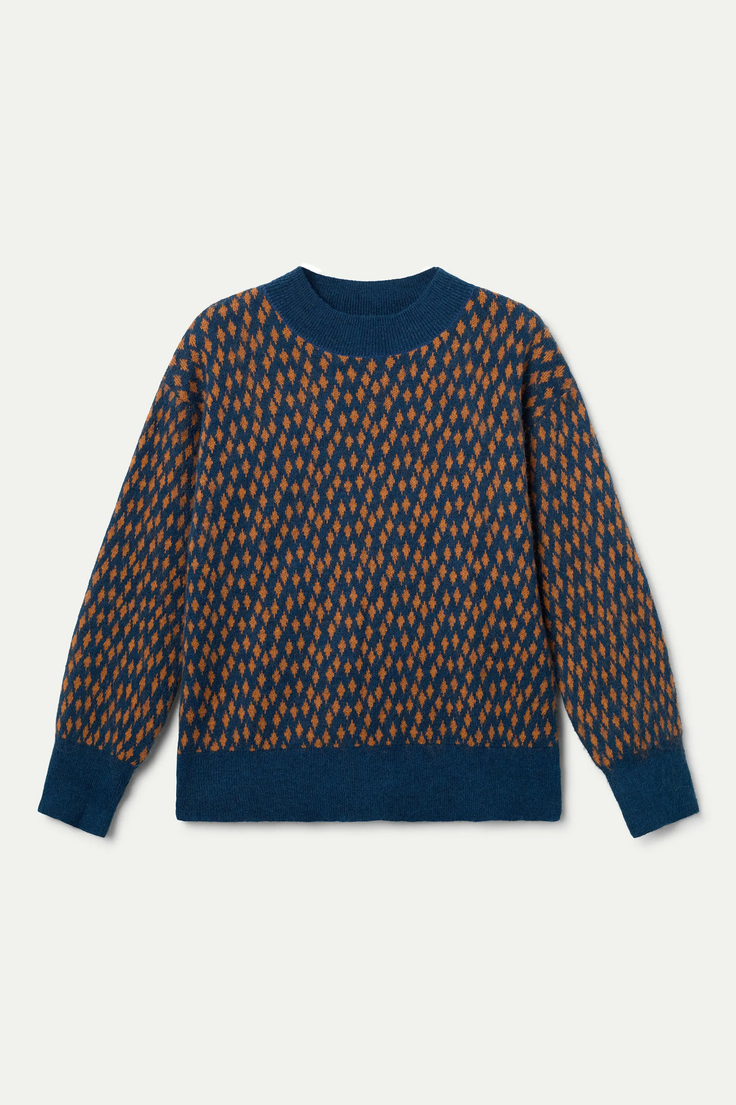 Rain Printed Jacquard Sweater