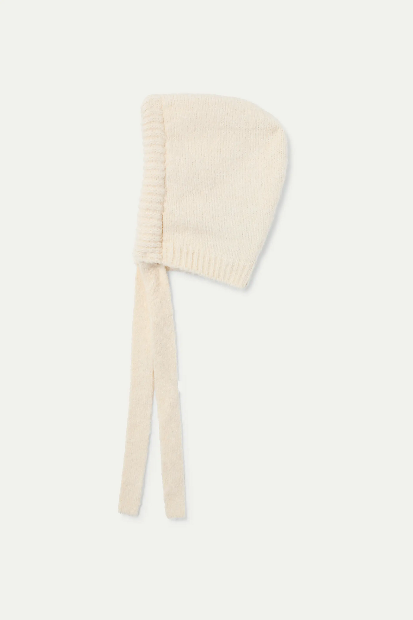 Gorro punto suave blanco