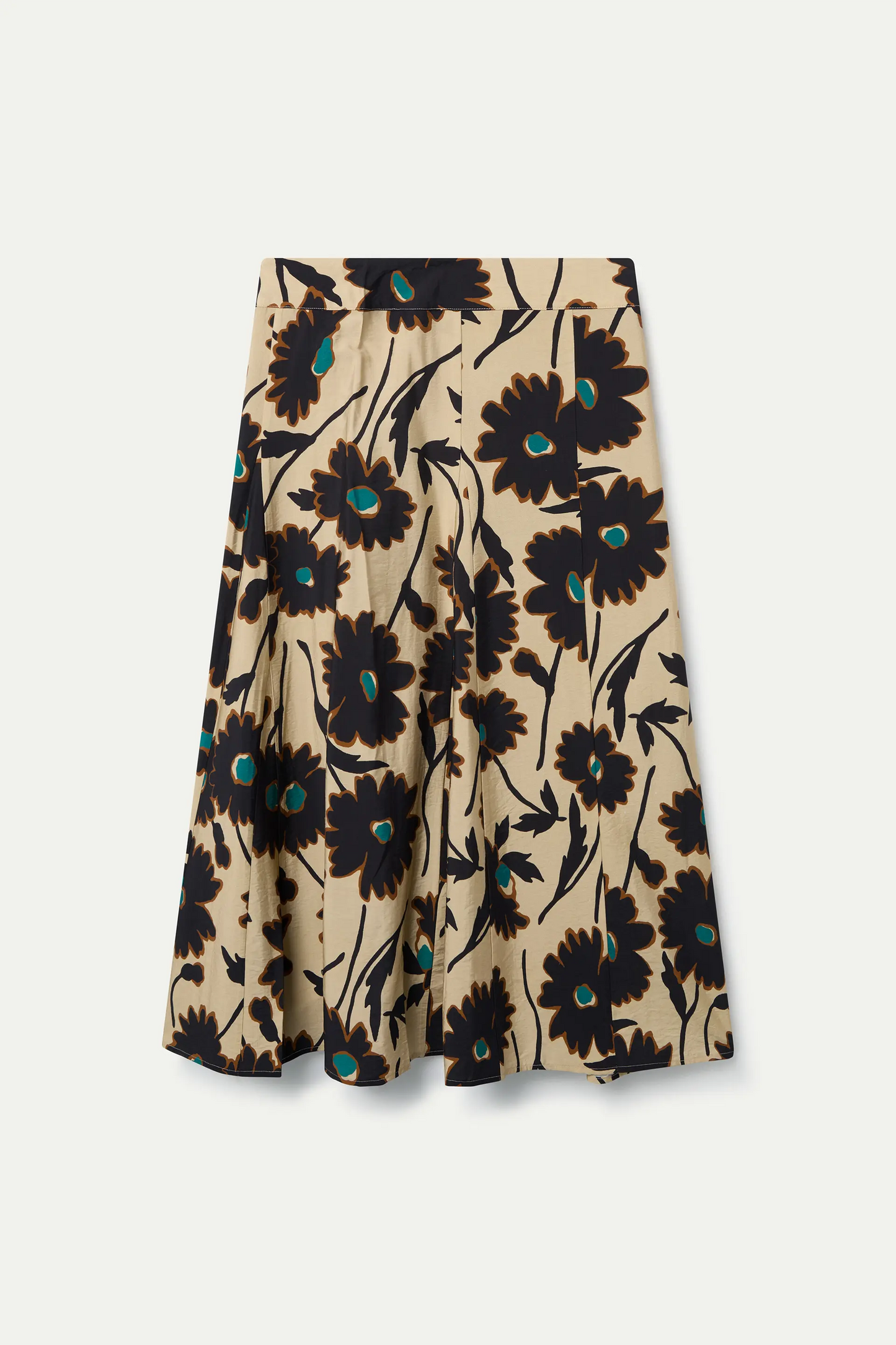 Giardina print long skirt