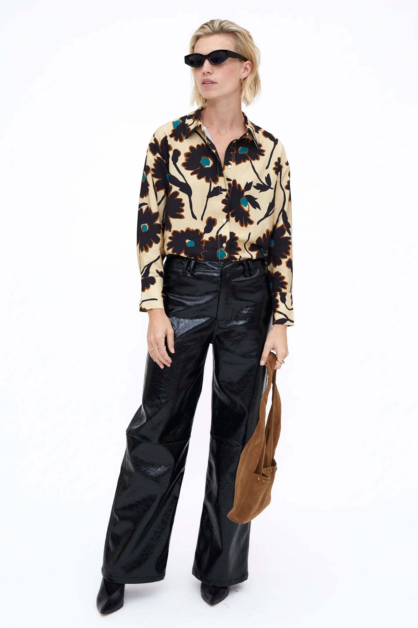 Camisa floral estampado Giardina