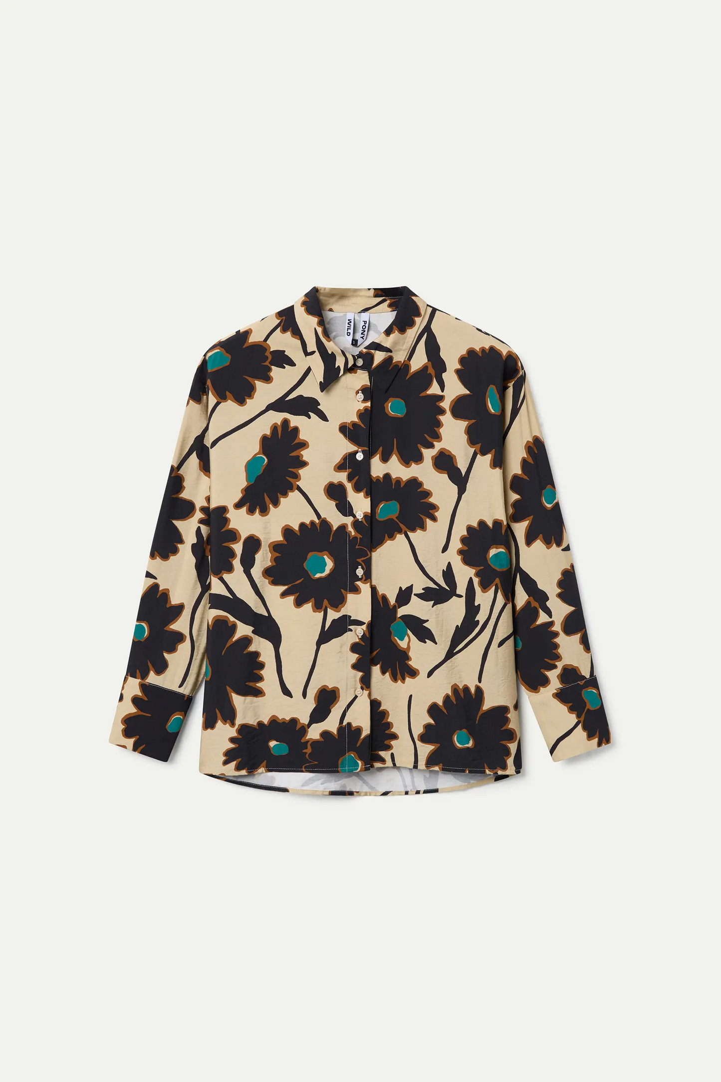 Camisa floral estampado Giardina