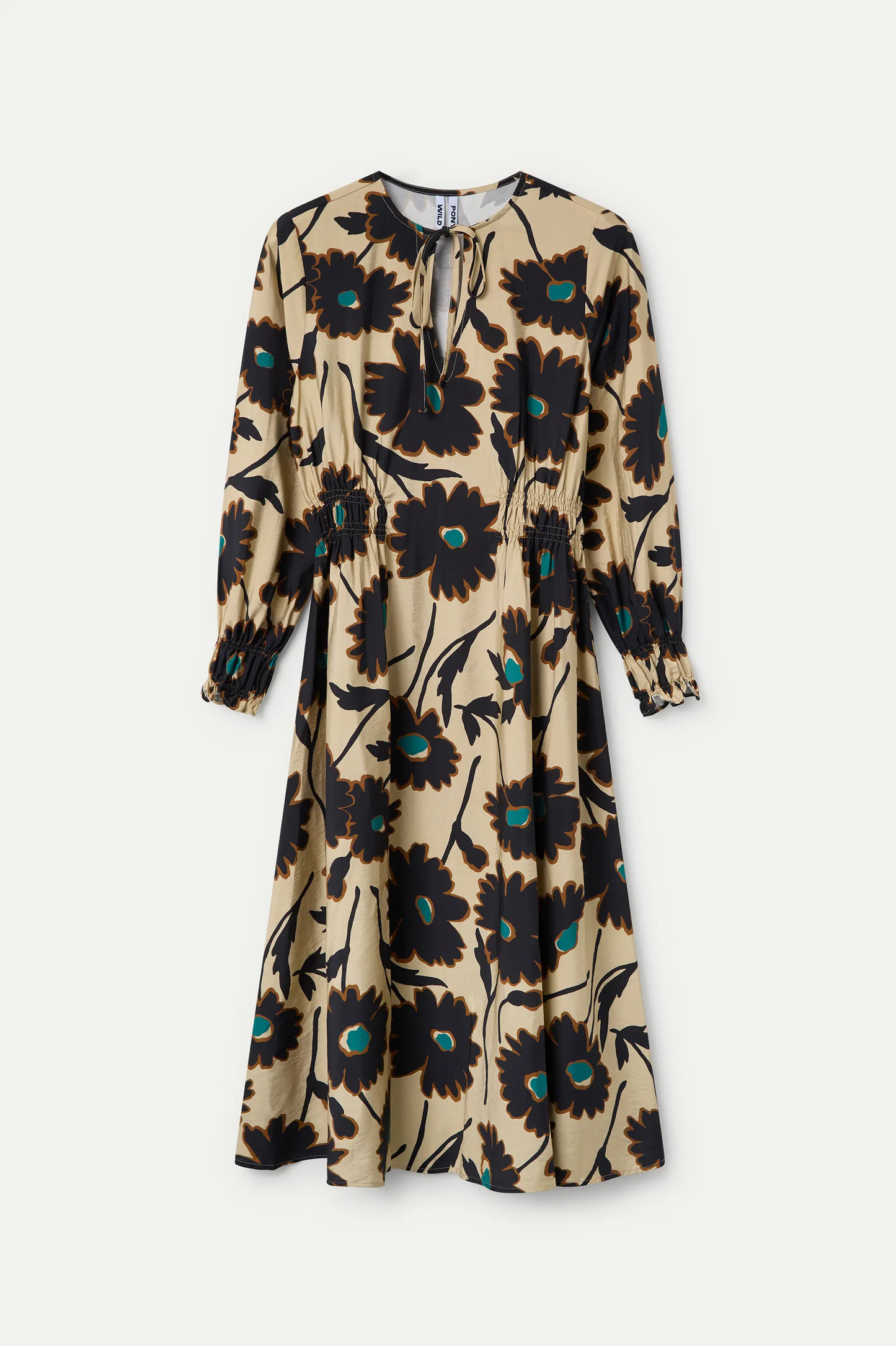 Vestido Midi floral estampado Giardina