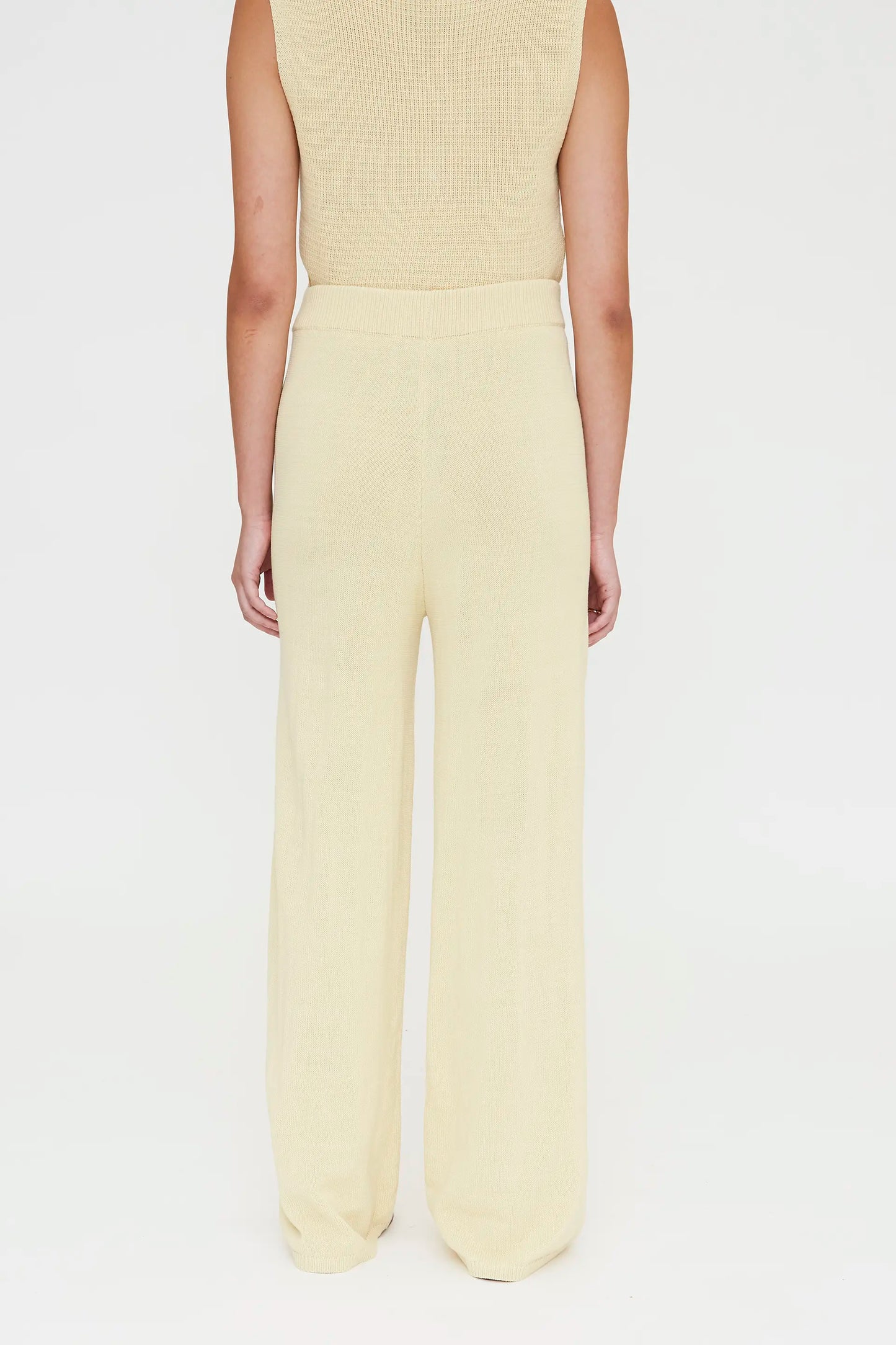 Pantalón punto amarillo