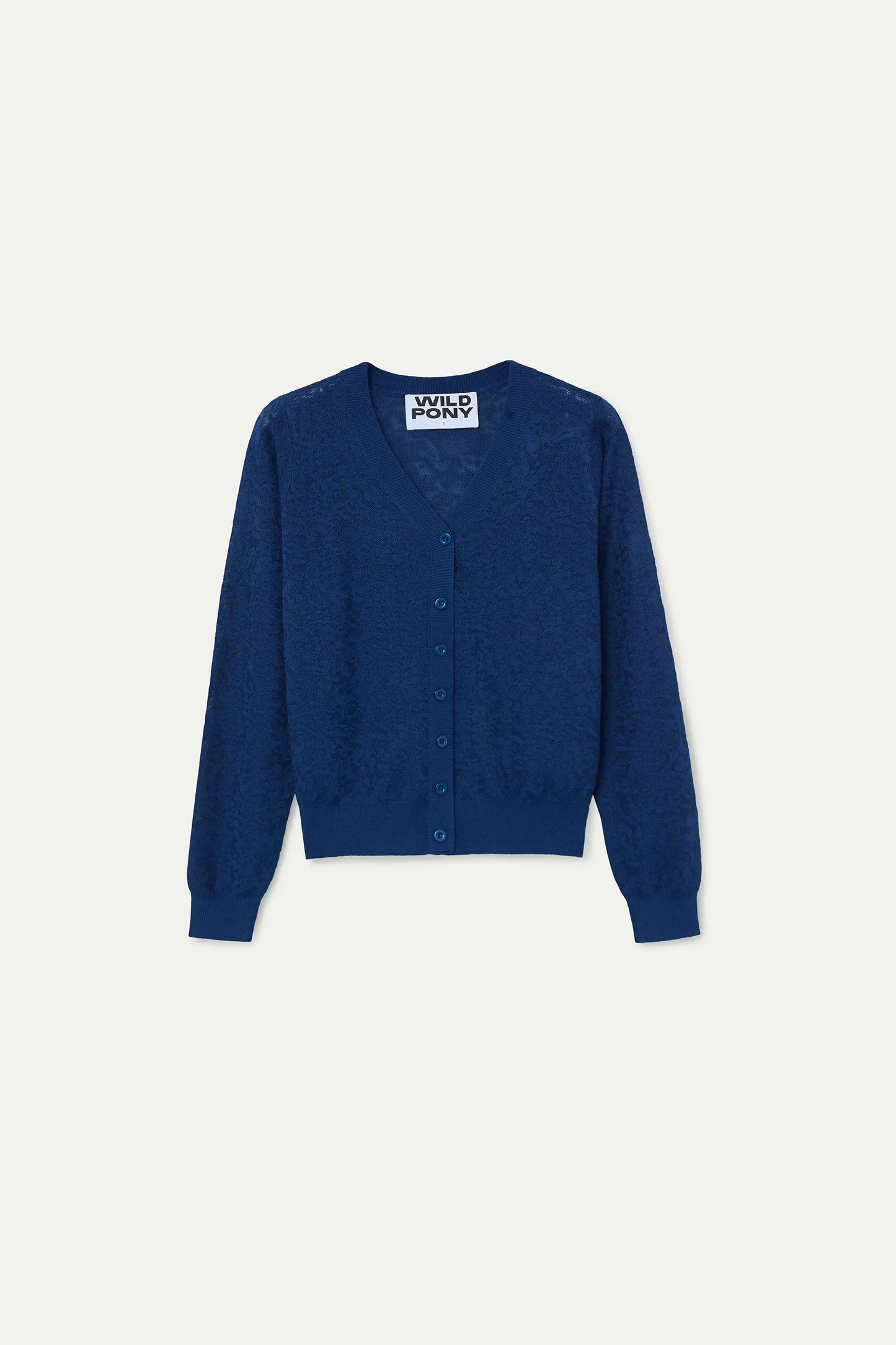 Navy blue lace cardigan