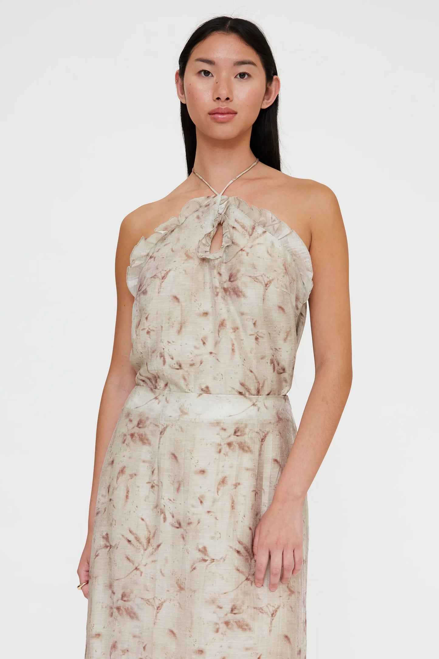 Top con estampado Tie Dye