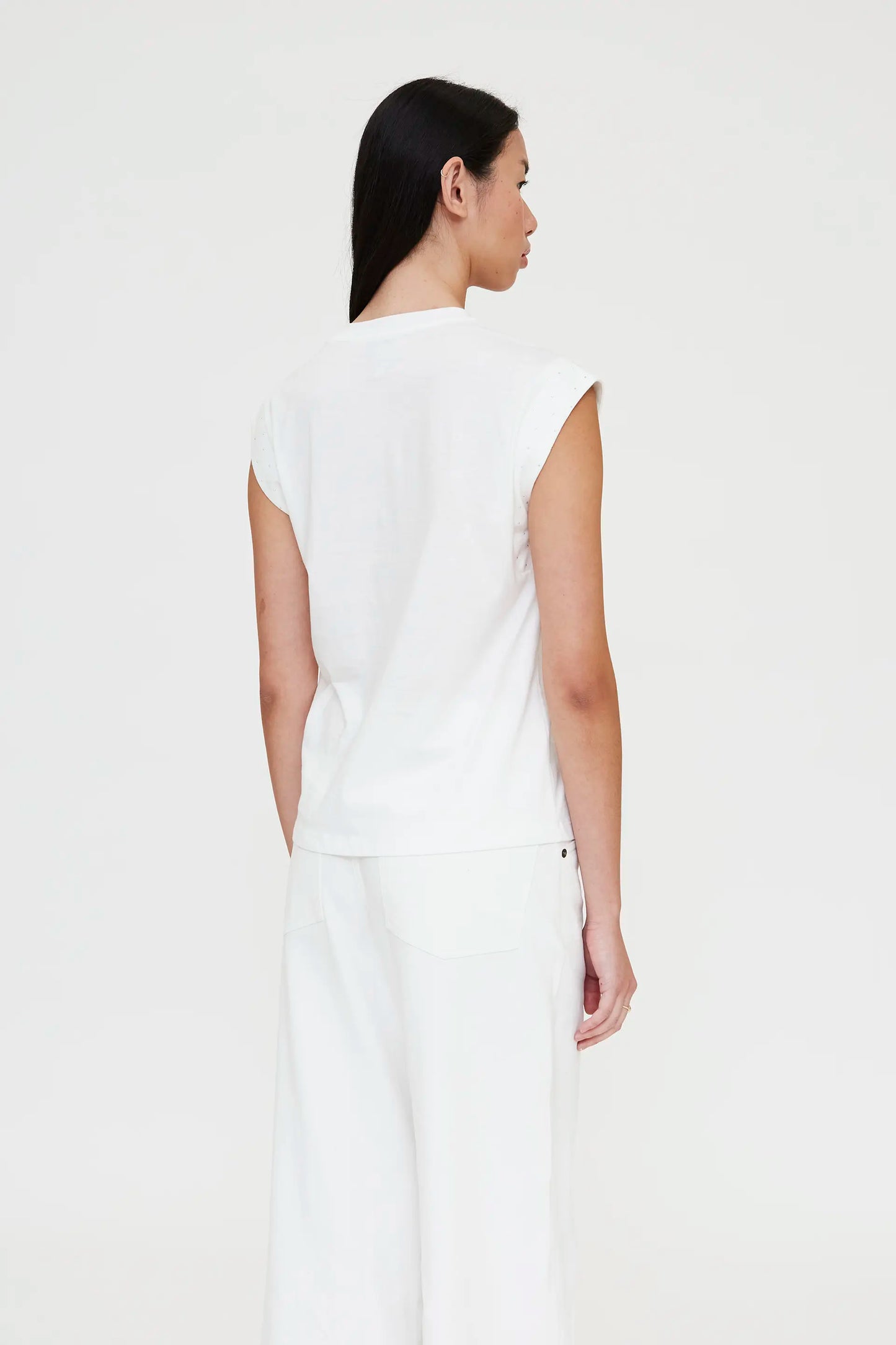 Camiseta manga corta blanca