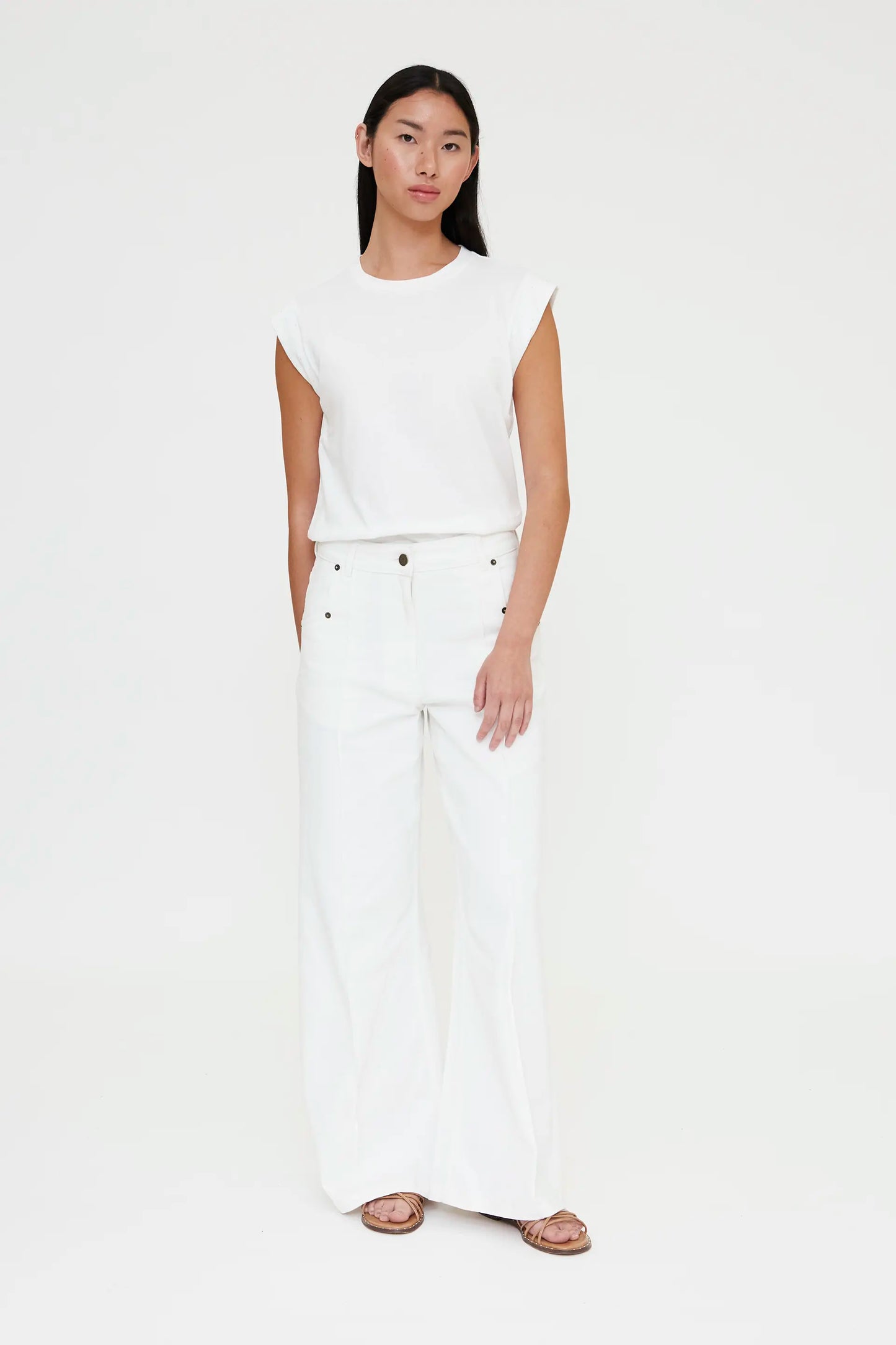 Camiseta manga corta blanca