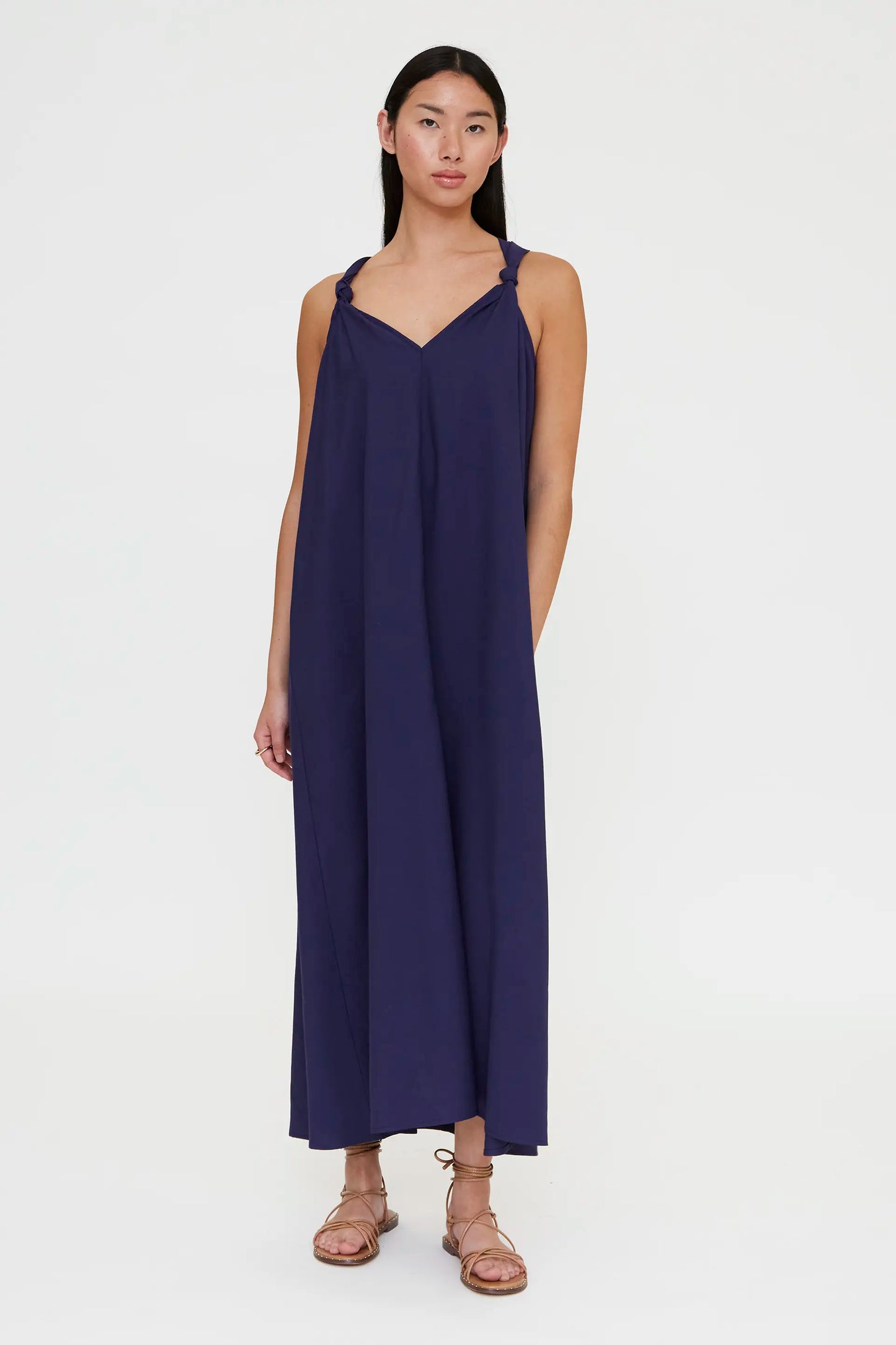 Vestido largo Navy Blue