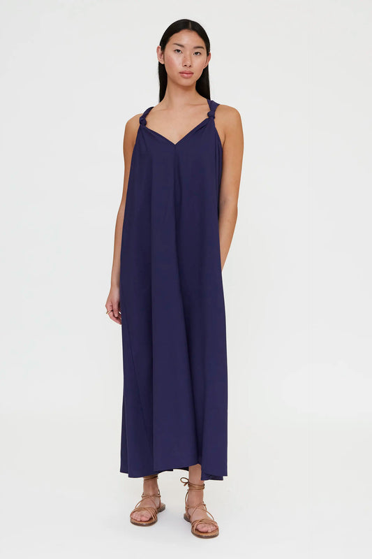 Navy Blue Long Dress