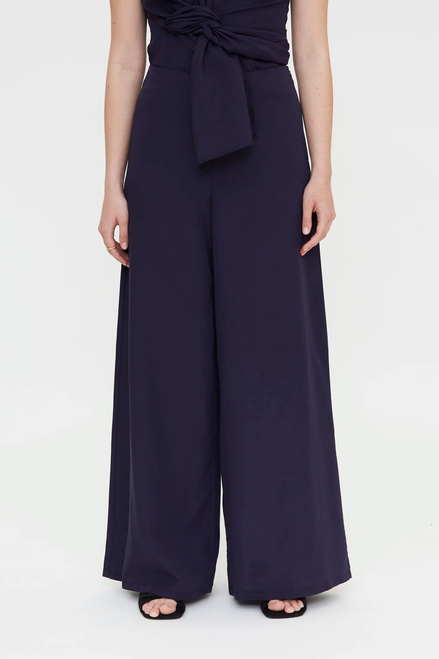 Pantalón fluido Navy Blue