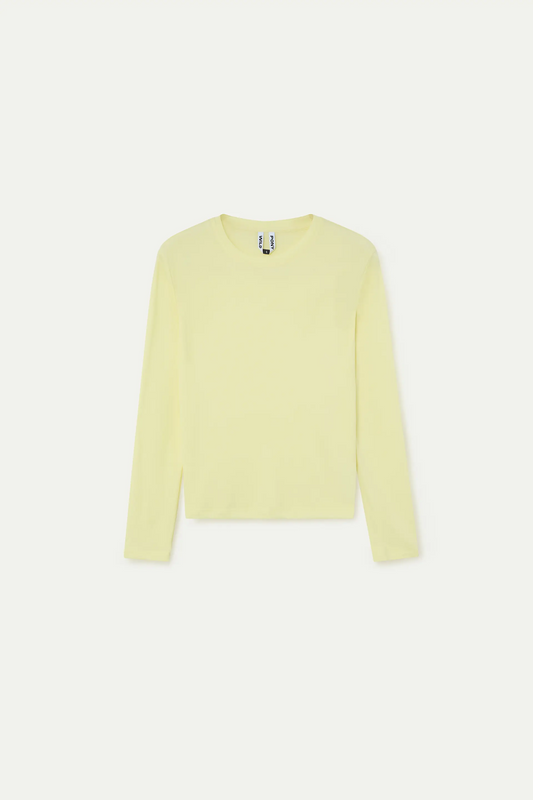 Camiseta básica amarilla