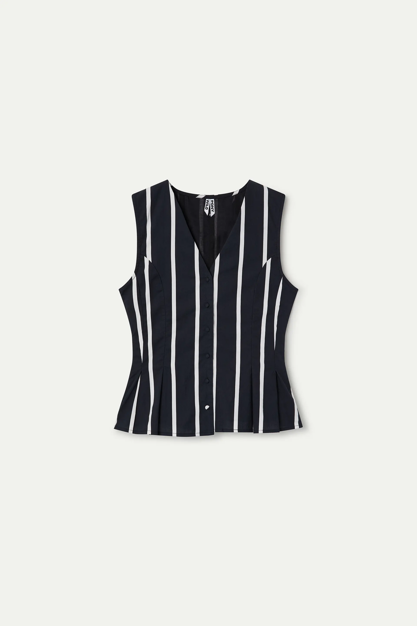 Grimaud Black Print Vest