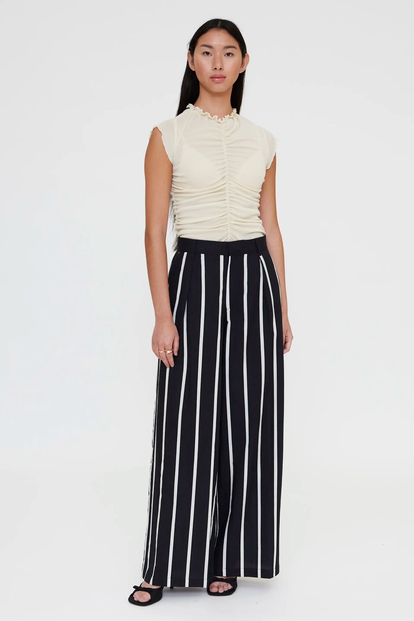 Pantalón con estampado Grimaud Black