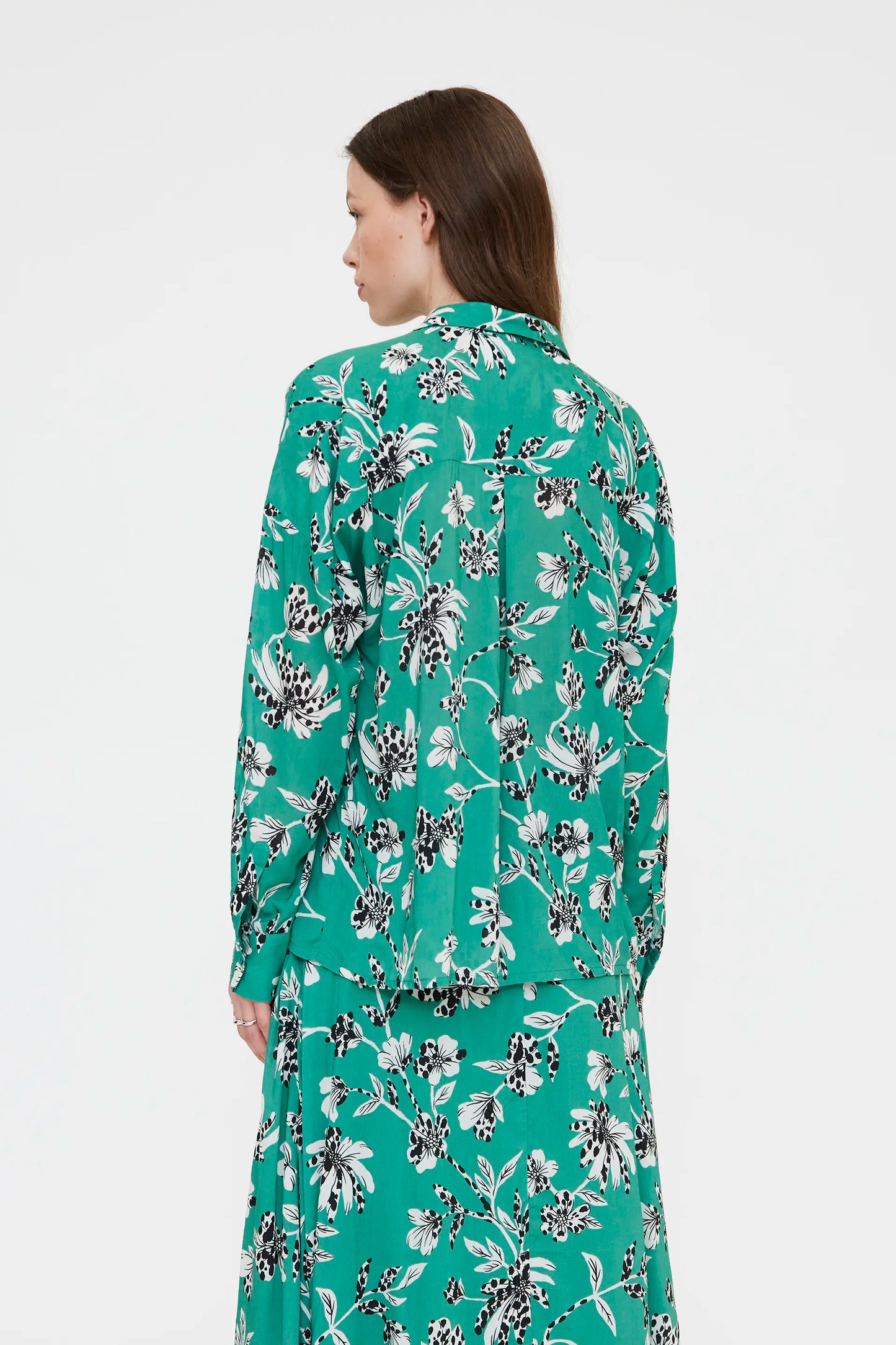 Gerbera print shirt