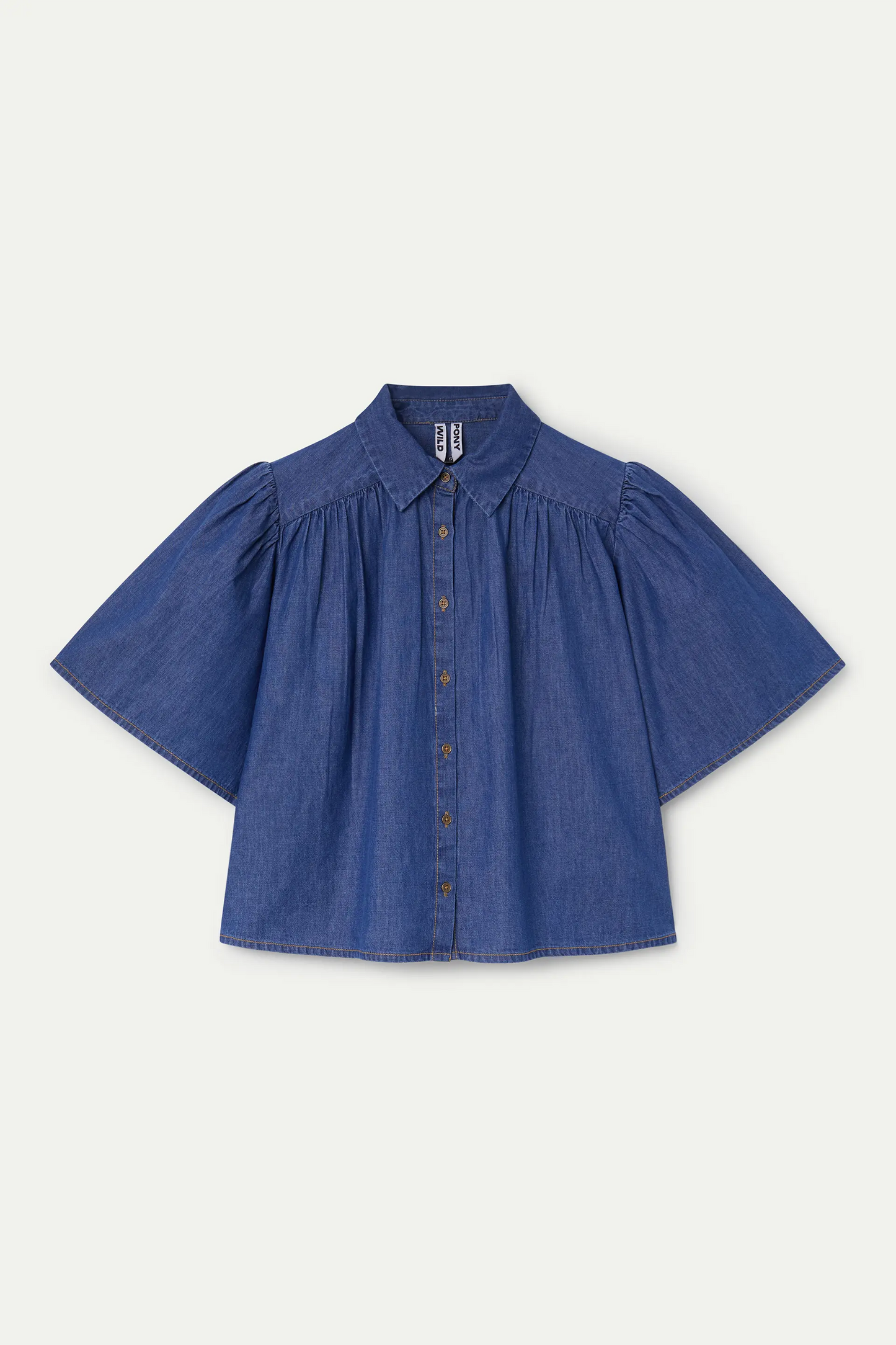 100% cotton chambray shirt
