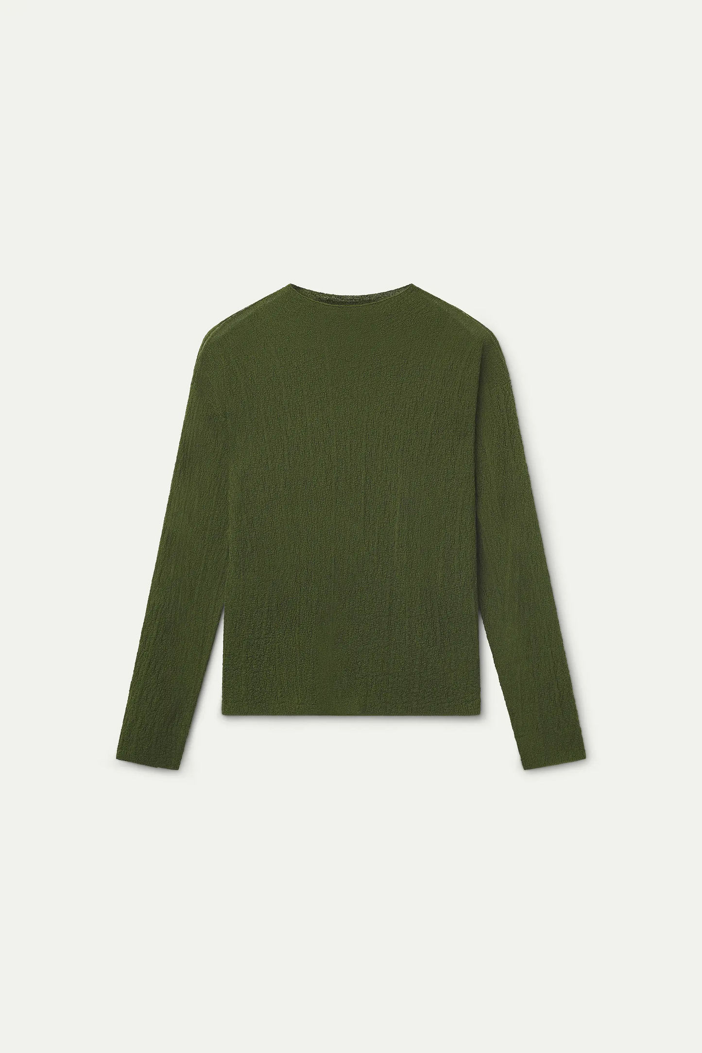 Jersey verde con textura