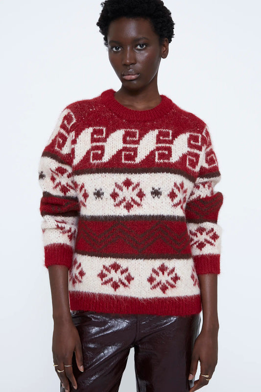 Jersey con estampado Fair Isle