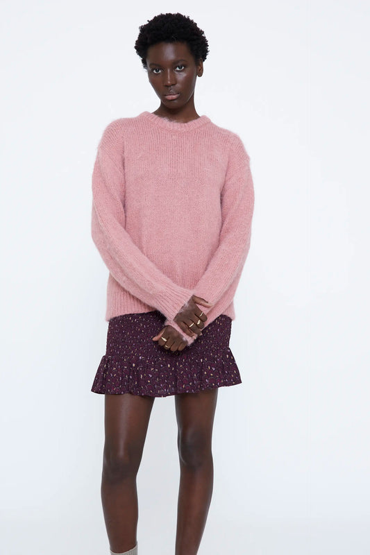 Jersey básico rosa claro