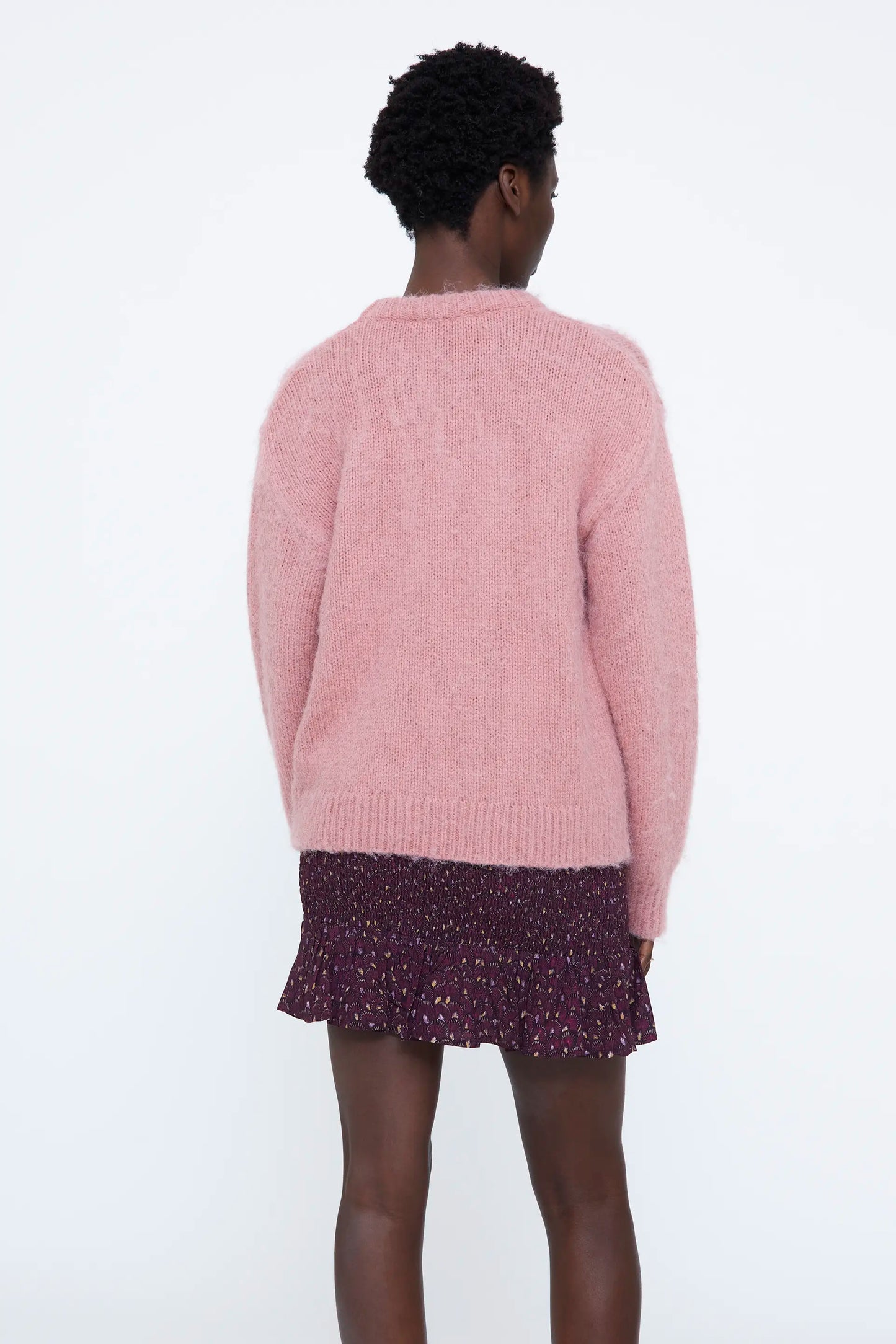 Jersey básico rosa claro