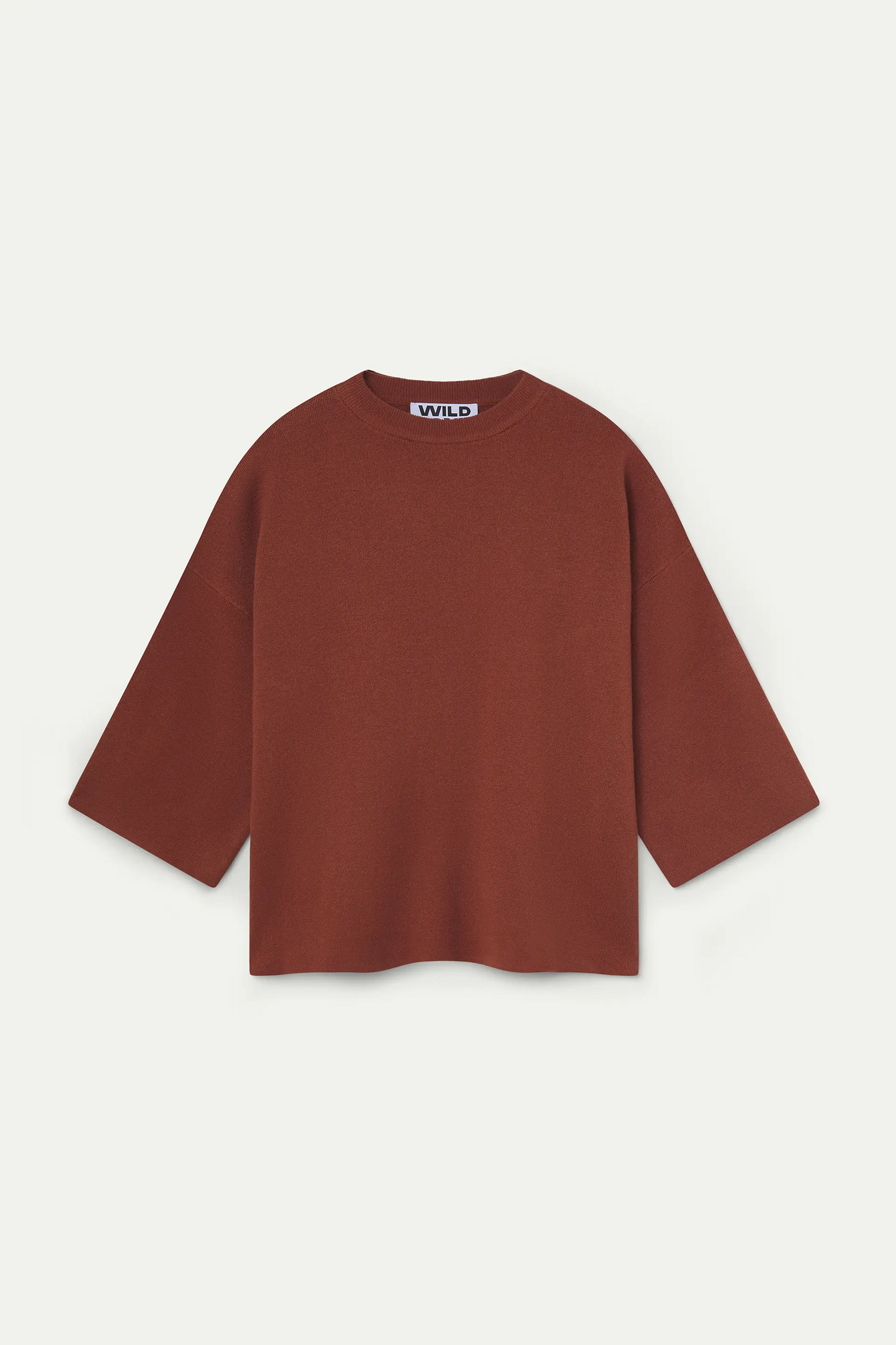 Jersey básico marrón