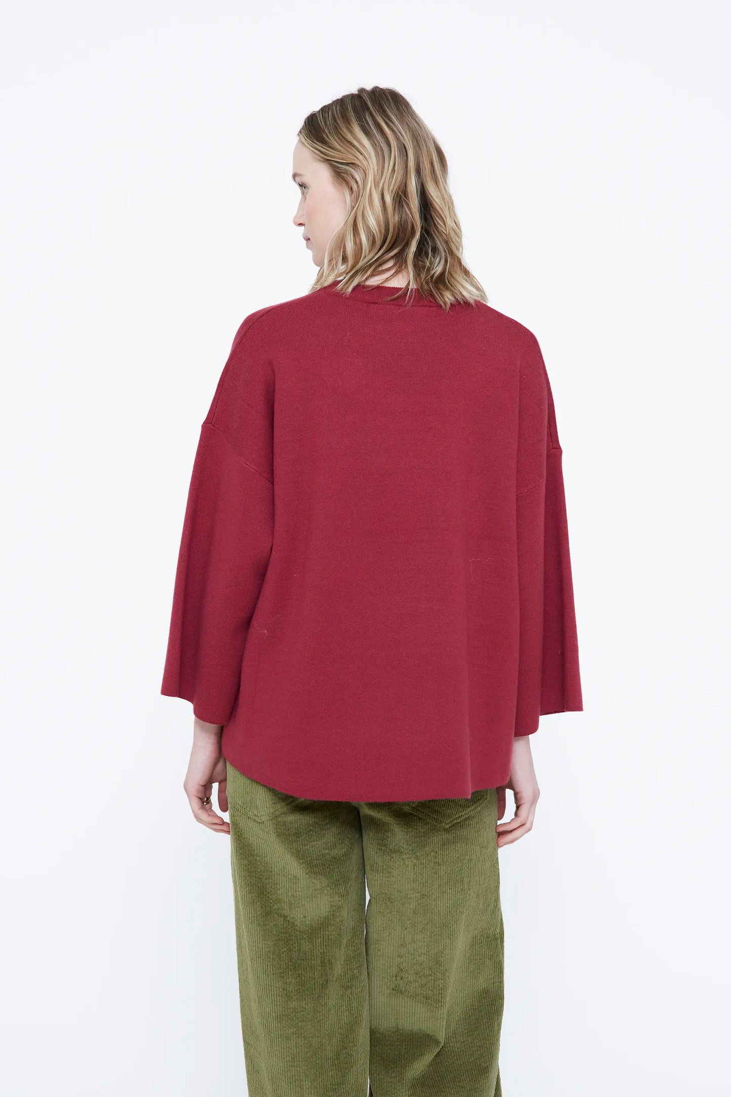 Jersey básico fucsia