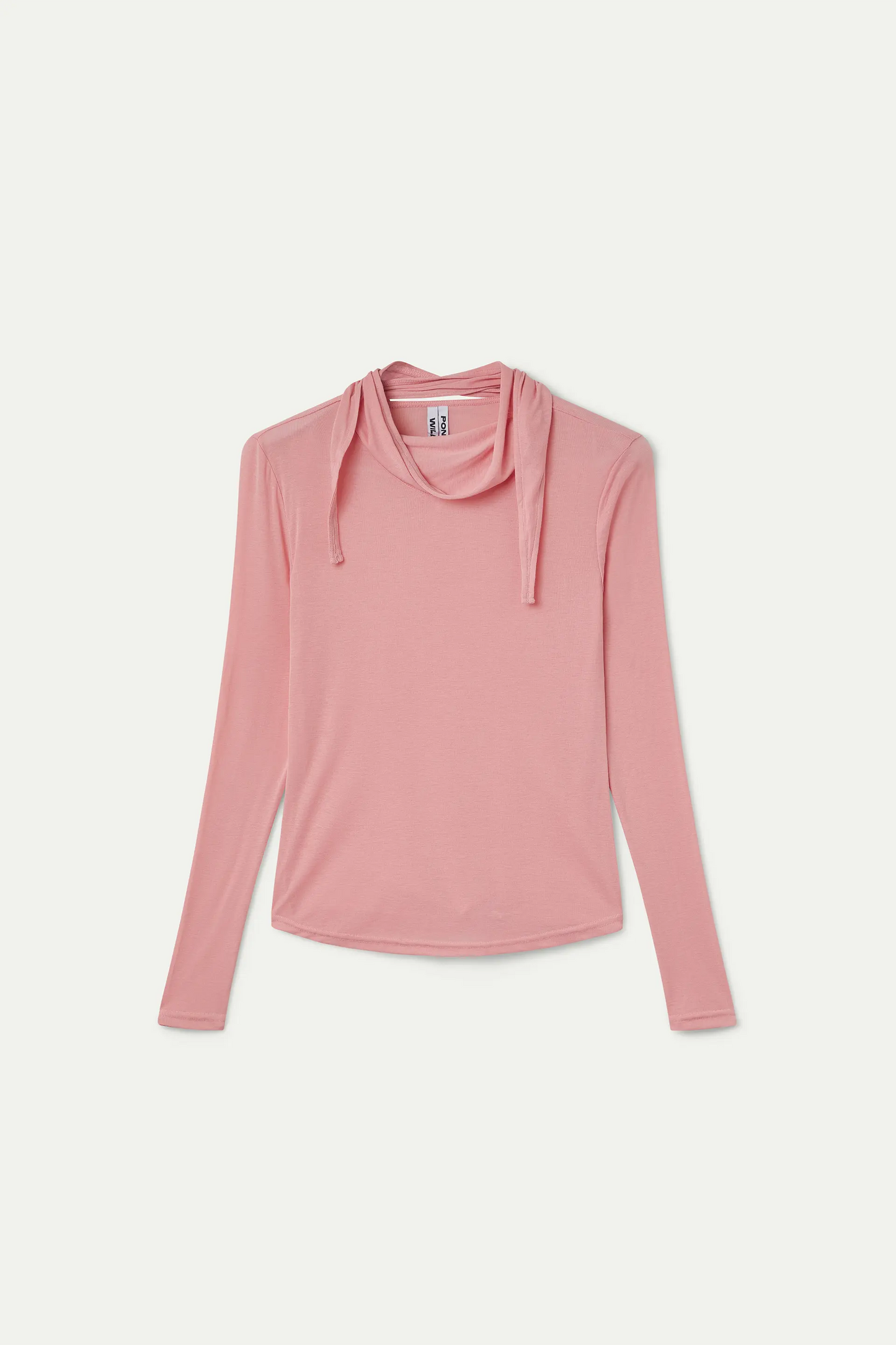 Camiseta rosa con lazada