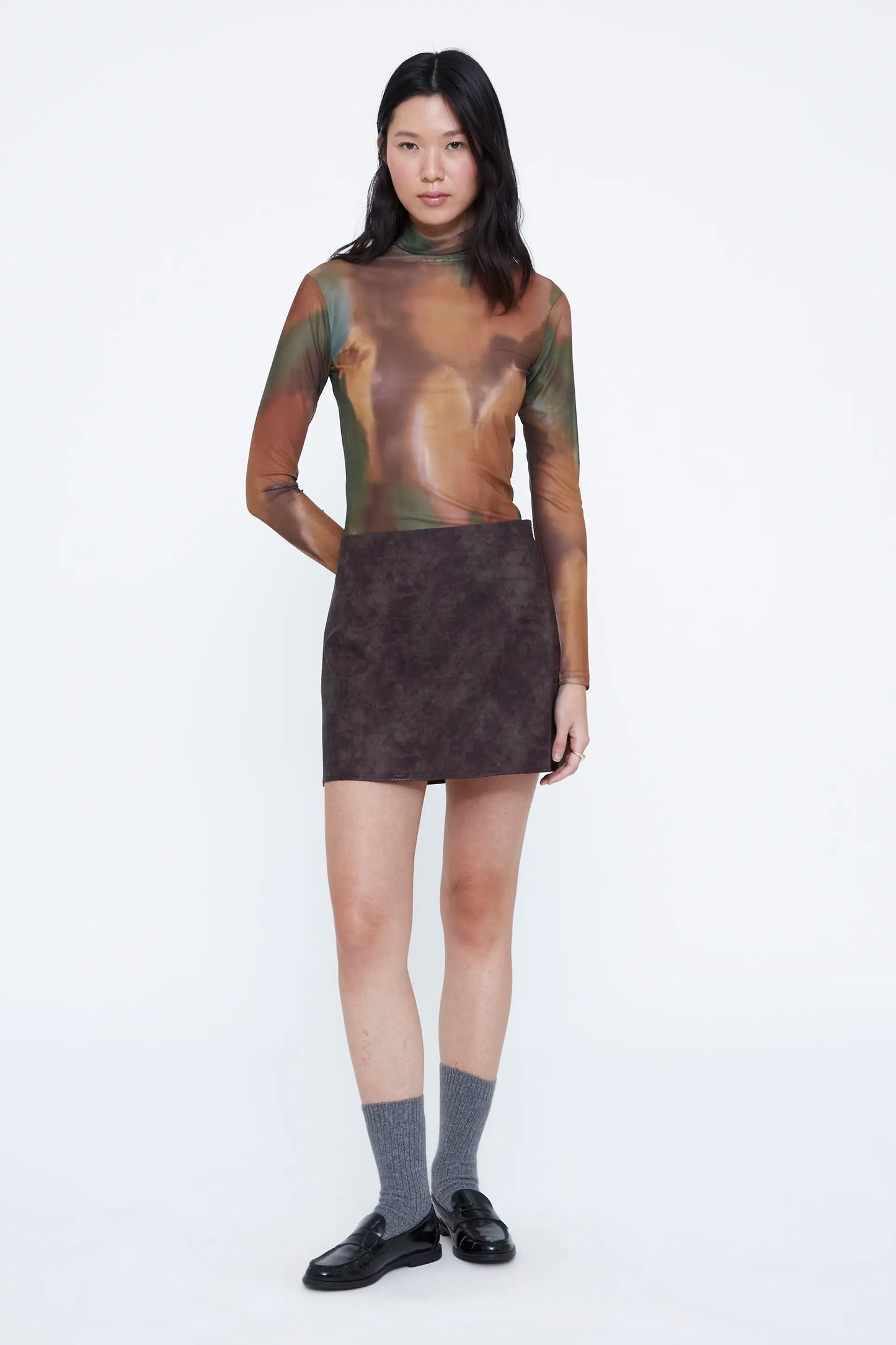 Top con estampado Arce