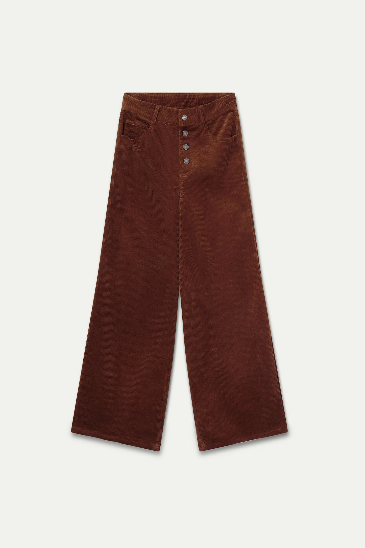 Brown corduroy trousers