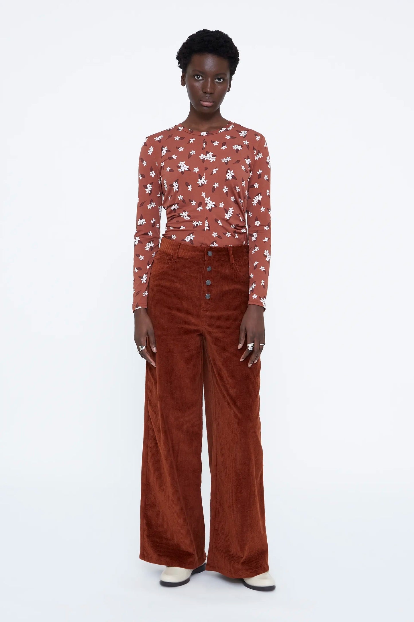 Camiseta con estampado Almond Flower