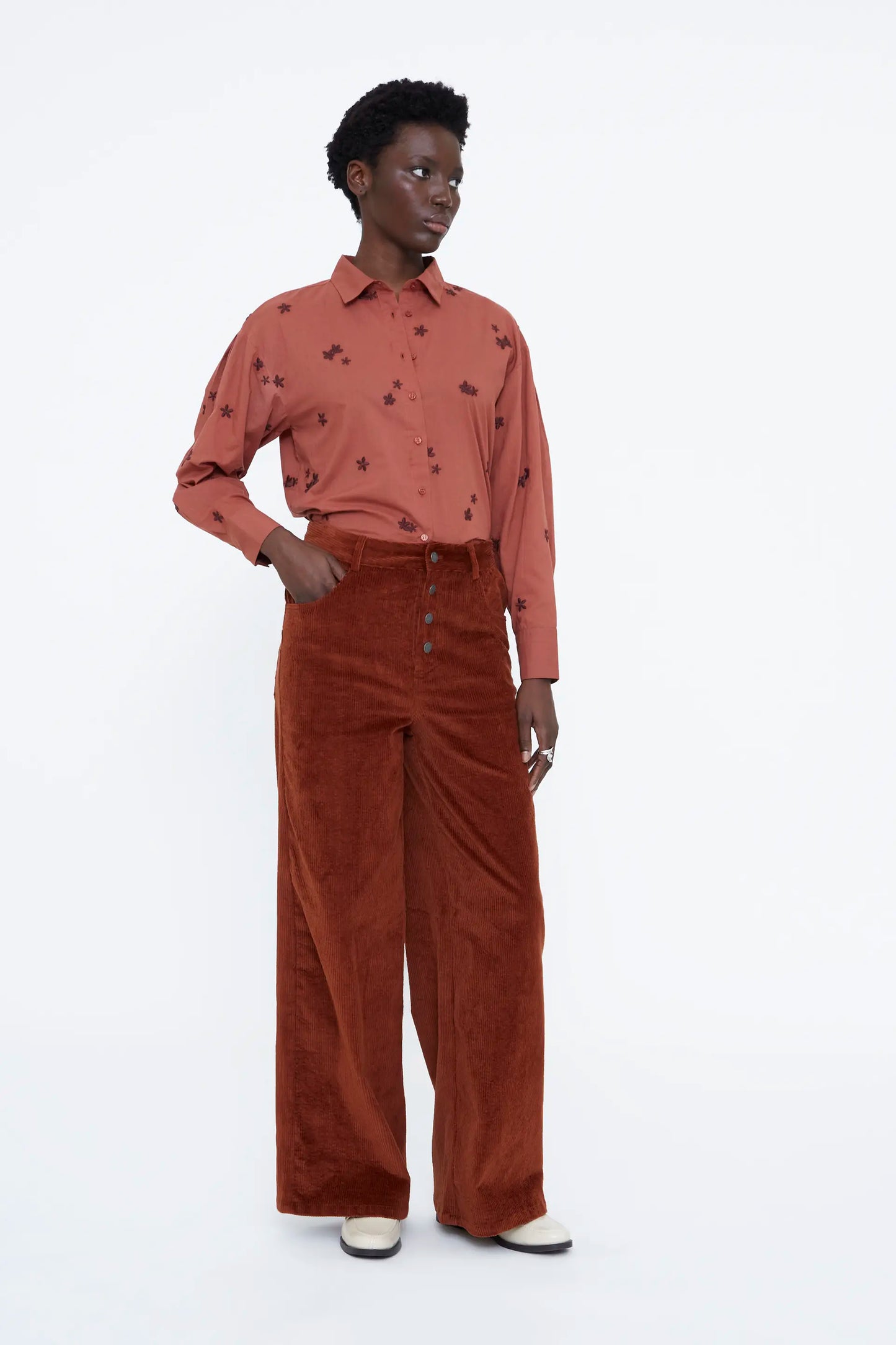 Camisa con estampado Almond Flower