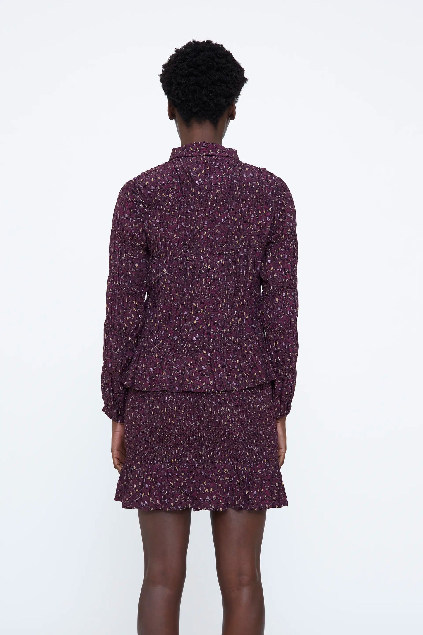 Camisa con estampado Piuma